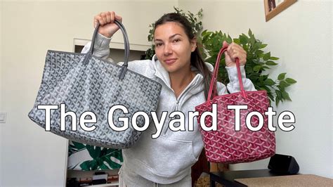 goyard handbag styles|goyard tote bag size comparison.